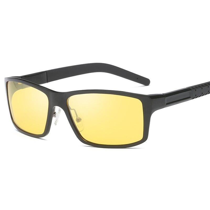 Lunettes Conduite Nuit Goiteia - Anti-éblouissement Phares - Monture Transparente - UV400 Polarisées - Sur-lunettes
