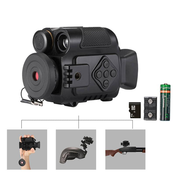 mini camera hd infrarouge chasse fusil