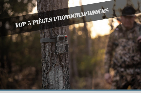 top 5 pièges photographiques caméras de chasse