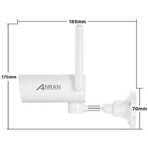 Caméra de surveillance WIFI infrarouge Anran - Brazyer Vision Nocturne