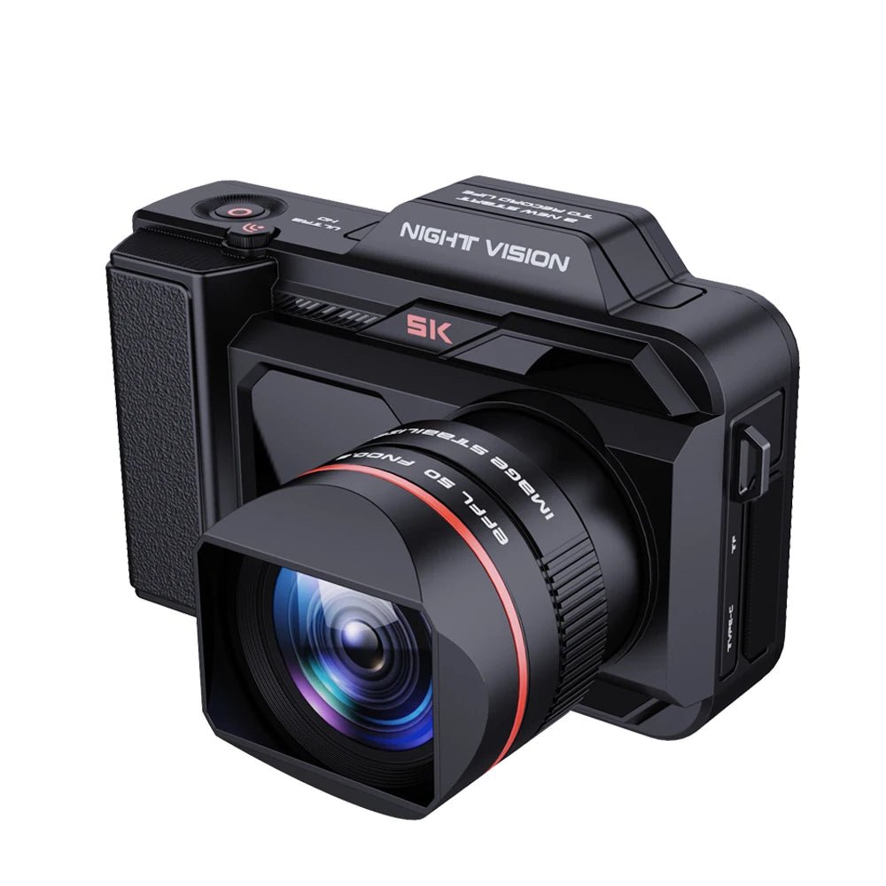 Caméra de Vision Nocturne 5K Ultra HD | Zoom 50x, 52 MP