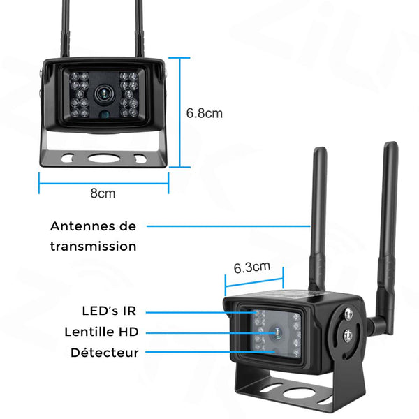 Caméra Infrarouge 4G IP 1080P ZILNK - Brazyer Vision Nocturne