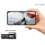 Dashcam Voiture HD avec Vision Nocturne & Contrôle Wi-Fi