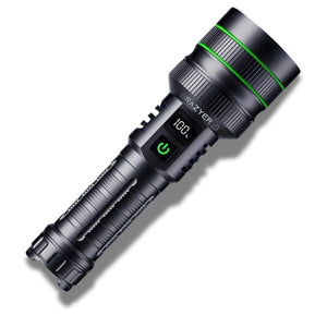 Lampe Torche Puissante Militaire 2300 Lumens - Longue Portée LED Rechargeable - Brazyer Vision Nocturne