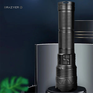 Lampe Torche Ultra Puissante - Longue Portée et Rechargeable - Brazyer Vision Nocturne