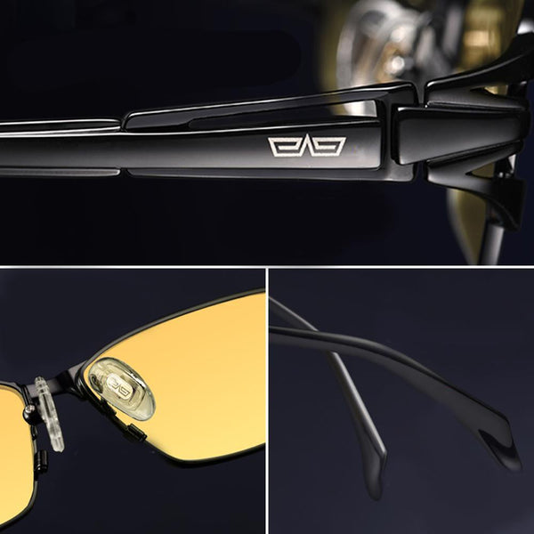 Libiyi Nightglo Glasses, Lunettes Nightglo, Lunettes pour la conduite de nuit, Lunettes de phare avec technologie de coupe anti-éblouissement (3pcs Libiyi Nightglo Glasses, Lunettes Nightglo, Lunettes pour la conduite de nuit, Lunettes de phare avec technologie de coupe anti-éblouissement (3pcs
