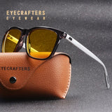 Lunettes de Conduite Nocturne pour Homme Polarisées | EYECRAFTERS | UV400 - Brazyer Vision Nocturne