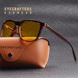 Lunettes de Conduite Nocturne pour Homme Polarisées | EYECRAFTERS | UV400 - Brazyer Vision Nocturne