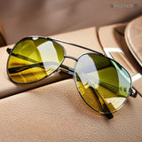 Lunettes de Soleil Photochromiques LIOUMO - Protection UV400, Verres Polarisants et Adaptatifs - Brazyer Vision Nocturne