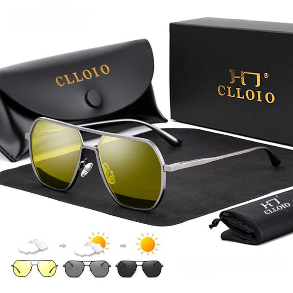 Lunettes de Soleil Polarisées Photochromiques Homme et Femme