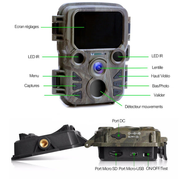 Caméra de chasse 4G et piège photographique 4G Caméra de chasse 4G et piège photographique 4G