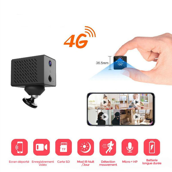 Mini Caméra Infrarouge Nano 4G - Brazyer Vision Nocturne