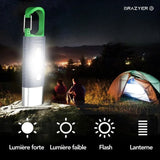 Mini Lampe Torche Puissante avec Mousqueton et Rechargeable USB - Brazyer Vision Nocturne