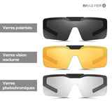 Surlunettes Solaires Clip Photochromique | Sport et Protection - Brazyer Vision Nocturne