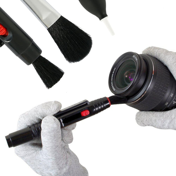kit nettoyage objectif caméra manuel pro