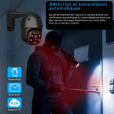 Surveillance domicile détection infrarouge