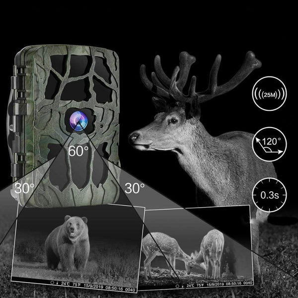 Caméra Chasse Infrarouge 4K 20MP cerf chasse