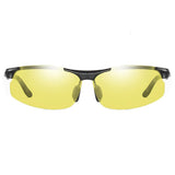 lunettes photochromiques jaunes conduite nocturne vue de face
